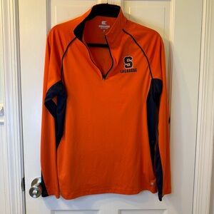 Colosseum Orange Black Fitted Polo Jersey